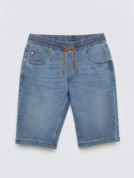 Szorty męskie jeansowe niebieskie Parker 445. Niebieskie szorty BIG STAR, l, bez wzorów, z denimu, eleganckie. Za 199.99 zł.