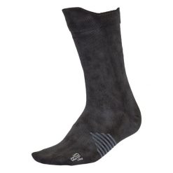 Skarpety RunxGraphic Washed. Czarne buty do biegania Adidas, bez wzorów, bez zapięcia, do biegania, climacool (adidas). Za 64.95 zł.