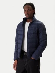 Tommy Jeans Kurtka puchowa DM0DM20658 Granatowy Regular Fit. Niebieskie kurtki Tommy Jeans, m, bez wzorów, z jeansu, bez kaptura. Za 849.99 zł.