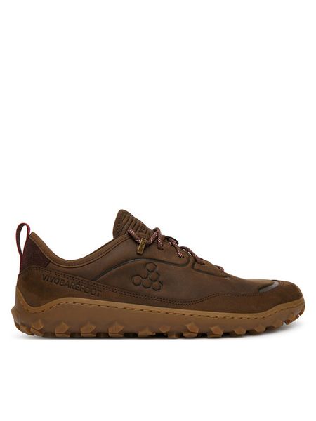 Vivo Barefoot Sneakersy Tracker Leather Low bracken 309623 01 Brązowy. Brązowe buty sportowe casual Vivo Barefoot, bez wzorów, ze skóry, bez zapięcia. Za 839.99 zł.