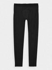 4F Legginsy sportowe w kolorze czarnym rozmiar: S. Czarne legginsy długie sportowe 4F, s, bez wzorów, z materiału, outdoorowe. Za 48.39 zł.
