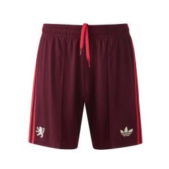 Spodenki zewnętrzne OL 2026/27. Czerwone krótkie spodenki sportowe Adidas, s, z aplikacjami, z materiału. Za 223.00 zł.