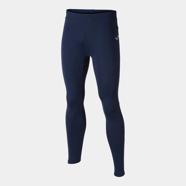 Legginsy do biegania dla dorosłych Joma Elite IX długie. Niebieskie legginsy długie sportowe Joma, s, bez wzorów, z elastanu, do biegania. Za 266.60 zł.