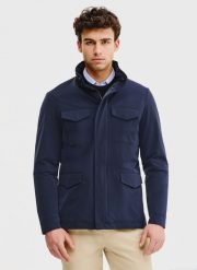 PAKO LORENTE – Wiosenna kurtka w kolorze granatowym. Kurtki Pako Lorente, na wiosnę, m, bez wzorów, z poliesteru, bez kaptura. Za 399.99 zł.