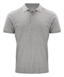 Clique Classic OC Polo z bawełny organicznej 100% - klasyczne dopasowanie. Szare sztyblety CLIQUE, bez wzorów, z bawełny, bez obcasa, bez zapięcia. Za 145.29 zł.