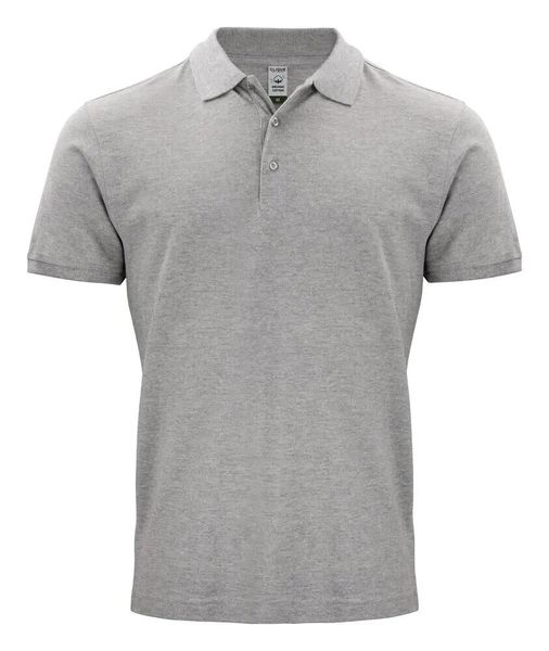 Clique Classic OC Polo z bawełny organicznej 100% - klasyczne dopasowanie. Szare sztyblety CLIQUE, bez wzorów, z bawełny, bez obcasa, bez zapięcia. Za 145.29 zł.