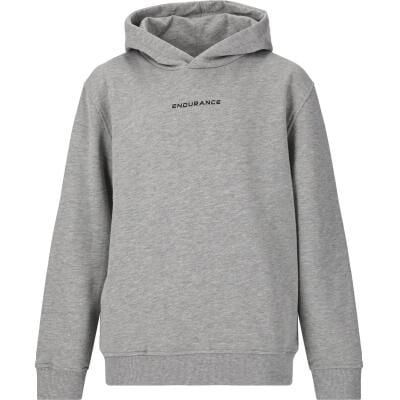 Bluza z kapturem Galen Jr. Szare bluzy z kapturem Endurance, bez wzorów, z bawełny, z kapturem. Za 153.50 zł.
