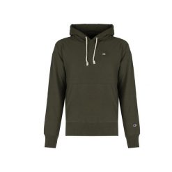 Bluza trekking męska. Zielone bluzy Champion, m, bez wzorów, z bawełny, z kapturem. Za 208.00 zł.