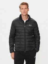 EA7 Emporio Armani Kurtka puchowa 8NPB23 PNGPZ 1200 Czarny Regular Fit. Czarne kurtki EA7 Emporio Armani, m, bez wzorów, z puchu, bez kaptura. Za 519.99 zł.