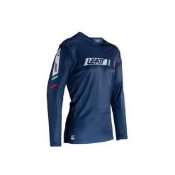 Longsleeve rowerowy męski Leatt MTB Enduro 4.0. Niebieskie bluzy LEATT, m, bez wzorów, bez kaptura. Za 199.99 zł.