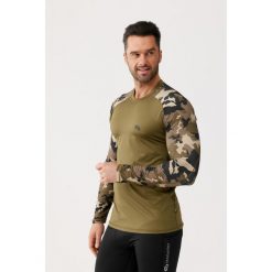 Koszulka termoaktywna fitness z długim rękawem męska Rough Radical Furious army. Czarne bielizna termoaktywna ROUGH RADICAL, m, bez wzorów, bez ramiączek, na fitness i siłownię. W wyprzedaży za 93.42 zł.