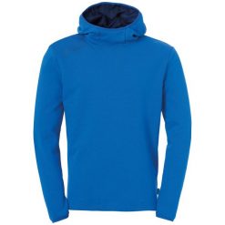 Bluza z kapturem Uhlsport Essential. Niebieskie bluzy Uhlsport, s, bez wzorów, z kapturem. Za 212.00 zł.