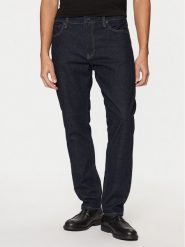 Calvin Klein Jeansy K10K113983 Granatowy Tapered Fit. Niebieskie jeansy CALVIN KLEIN, m. Za 309.99 zł.
