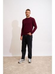 Just Cashmere Kaszmirowy sweter "Howard" w kolorze bordowym rozmiar: S. Czerwone swetry nierozpinane Just Cashmere, s, bez wzorów, z kaszmiru, bez kołnierzyka, bez ramiączek. Za 413.99 zł.