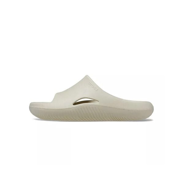 Klapki męskie Crocs Mellow Recovery Slide. Brązowe klapki Crocs, z materiału. W wyprzedaży za 209.85 zł.