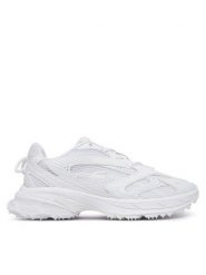 Lacoste Sneakersy 52SMA0171 Biały. Białe buty sportowe casual LACOSTE, bez wzorów, z materiału, bez zapięcia. Za 594.99 zł.