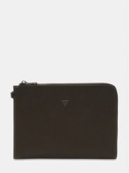 Guess Saszetka PMBASA P5235 Brązowy. Brązowe saszetki i nerki Guess, z aplikacjami, ze skóry. Za 219.99 zł.