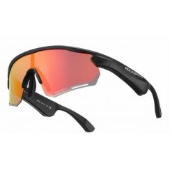 Sportowe okulary przeciwsłoneczne Bluetooth z czerwonymi soczewkami polaryzacyjn. Czerwone okulary przeciwsłoneczne ROCKBROS. Za 359.60 zł.