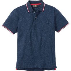 Shirt polo bonprix ciemnoniebieski melanż. Bezrękawniki marki bonprix. Za 59.99 zł.