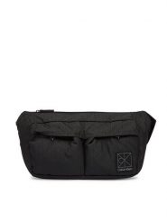 Calvin Klein Nerka Utility Emblem Sling Waistbag LV04D3341G Czarny. Czarne saszetki i nerki CALVIN KLEIN, bez wzorów, z materiału. Za 409.99 zł.