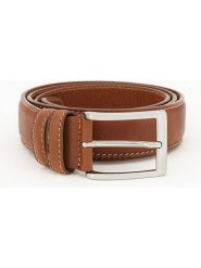 Maison héritage PARIS Skórzany pasek "Mini Mario" w kolorze jasnobrązowym rozmiar: 110. Brązowe paski maison héritage PARIS, bez wzorów, z materiału. Za 100.99 zł.