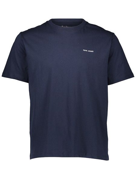 Pepe Jeans Koszulka w kolorze granatowym rozmiar: XL. Niebieskie bezrękawniki Pepe Jeans, xl, bez wzorów, z bawełny, bez kołnierzyka, bez ramiączek. Za 83.22 zł.