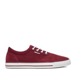 Tenisówki Quiksilver. Czerwone trampki Quiksilver, m, bez wzorów, bez zapięcia. Za 179.99 zł.