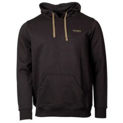 Bluza Wędkarska Z Kapturem Nash Make It Happen Hoody Fish Logo Black. Czarne bluzy Nash, xl, bez wzorów, z kapturem. Za 229.99 zł.