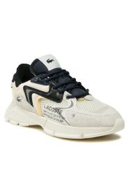 Lacoste Sneakersy L003 Neo 745SMA0001 Écru. Buty sportowe casual LACOSTE, bez wzorów, ze skóry, bez zapięcia. Za 469.99 zł.
