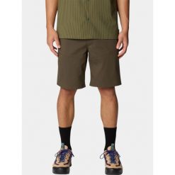 Spodenki turystyczne męskie Mountain Hardwear Hardwear AP. Brązowe szorty MOUNTAIN HARDWEAR, m, bez wzorów, klasyczne. Za 439.00 zł.