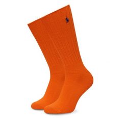Skarpety wysokie unisex Polo Ralph Lauren. Brązowe skarpety Polo Ralph Lauren, bez wzorów. Za 59.99 zł.