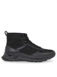 Calvin Klein Sneakersy High Top Lace Up Knit HM0HM01267 Czarny. Czarne buty sportowe casual CALVIN KLEIN, bez wzorów, z materiału, bez zapięcia. Za 579.99 zł.