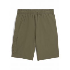 Męskie szorty bojówki Essentials 9" z logo No.1 PUMA Loden Green. Zielone szorty Puma, m, bez wzorów. Za 159.00 zł.
