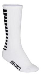 Wysokie skarpety Select Sports Striped. Białe skarpetki sportowe Select, bez wzorów, z bawełny. Za 92.00 zł.