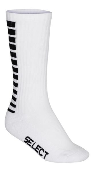 Wysokie skarpety Select Sports Striped. Czarne skarpetki sportowe Select, bez wzorów, z bawełny. Za 89.00 zł.