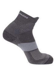 SALOMON Skarpety funkcyjne "Ultra quarter" w kolorze szarym rozmiar: 39-41. Szare skarpety Salomon, bez wzorów, prążkowane. Za 61.02 zł.