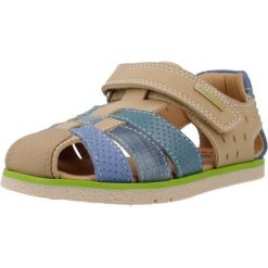 Sandały PABLOSKY 055133P Brązowy. Brązowe sandały PABLOSKY, ze skóry, bez zapięcia. Za 249.99 zł.