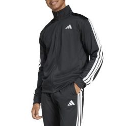 Kurtka ADIDAS M 3S TR TT Czarny. Czarne kurtki Adidas, m, bez wzorów, z materiału, bez kaptura. Za 245.20 zł.