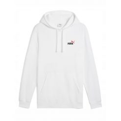 Bluza dresowa męska PUMA z kapturem. Białe bluzy Puma, m, bez wzorów, z dresówki, z kapturem. Za 159.00 zł.
