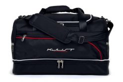 Torba sportowa KJUST SP74MK (48L). Czarne torby na ramię KJUST, bez wzorów, z materiału, na ramię, bez dodatków. Za 243.00 zł.