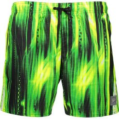 Szorty kąpielowe "Iggy Igauna" w kolorze limonkowo-czarnym. Kąpielówki marki Speedo. W wyprzedaży za 115.95 zł.
