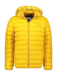 Geographical Norway Kurtka pikowana "Amichoko" w kolorze żółtym rozmiar: XXL. Żółte kurtki Geographical Norway, xxl, bez wzorów, bez kaptura. Za 166.10 zł.