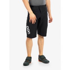 Spodenki rowerowe męskie POC Essential Enduro Shorts. Czarne spodenki rowerowe POC, m, bez wzorów, rowerowe. Za 335.99 zł.