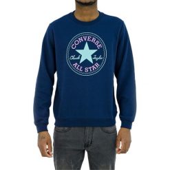 Odzież Męskie Converse. Niebieskia bluzy Converse, m, bez wzorów, bez kaptura. Za 286.99 zł.