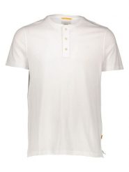 Camel Active Koszulka "Henley" w kolorze białym rozmiar: S. Białe bezrękawniki Camel Active, s, bez wzorów, z bawełny, bez kołnierzyka, bez ramiączek. Za 74.81 zł.