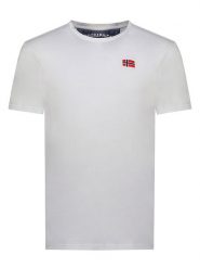 Geographical Norway Koszulka "Jactus" w kolorze szarym rozmiar: S. Szare bezrękawniki Geographical Norway, s, bez wzorów, z bawełny, bez kołnierzyka, bez ramiączek. Za 52.79 zł.
