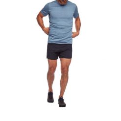 Krótkie spodenki turystyczne męskie Black Diamond Sprint Shorts. Czarne szorty Black Diamond, m, bez wzorów, sportowe. Za 385.00 zł.