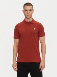 Timberland Polo TB0A6VDP Czerwony Regular Fit. Czerwone koszulki polo Timberland, m, bez wzorów, z bawełny, bez kołnierzyka, bez ramiączek. Za 249.99 zł.