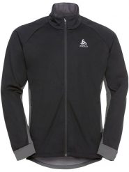 Odlo Kurtka softshellowa "Brensholmen" w kolorze czarno-szarym rozmiar: M. Czarne kurtki outdoor i hardshell ODLO, m, bez wzorów, ze skóry, bez kaptura. Za 250.35 zł.