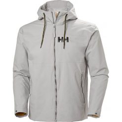 Kurtka przeciwdeszczowa "Rigging" w kolorze szarym. Kurtki marki Helly Hansen. W wyprzedaży za 230.95 zł.